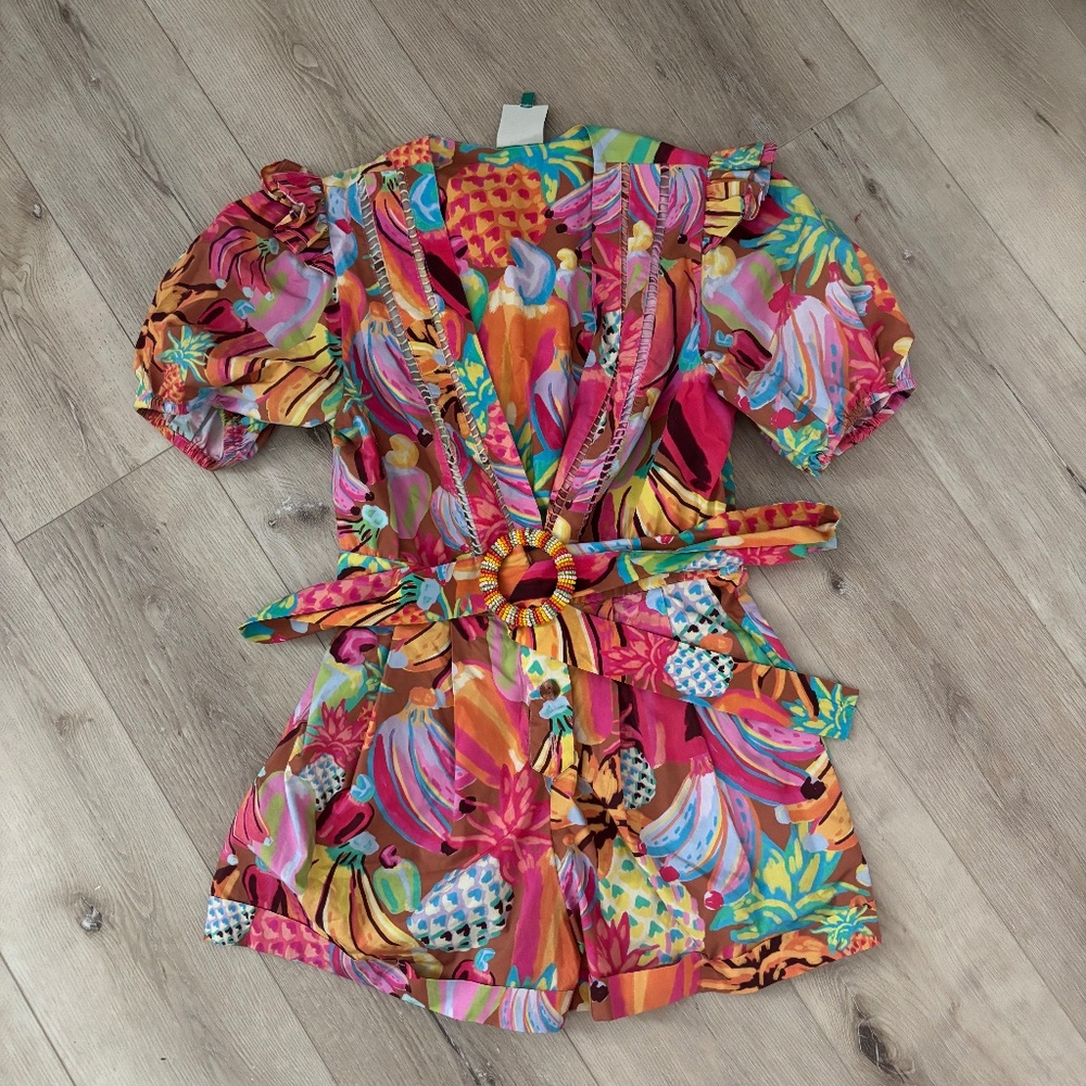 FARM Rio Colorful Tropical Jumpsuit